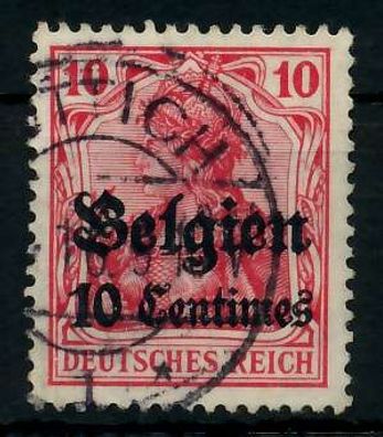 BES 1WK LP Belgien Nr 3 gestempelt X77B212