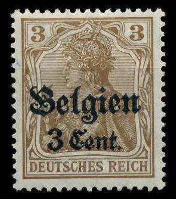 BES 1WK LP Belgien Nr 11b ungebraucht X77B752