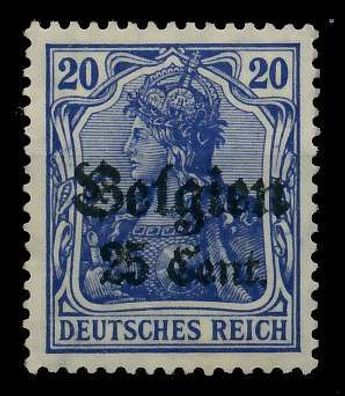 BES 1WK LP Belgien Nr 18a ungebraucht X77D0E2