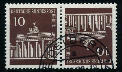 BERLIN Zusammendruck Nr K5 gestempelt WAAGR PAAR X78366A