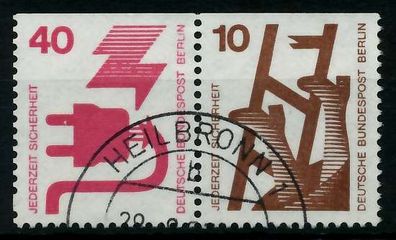 BERLIN Zusammendruck Nr W51 gestempelt WAAGR PAAR X784706
