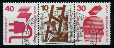 BERLIN Zusammendruck Nr W54 gestempelt 3ER STR X784726