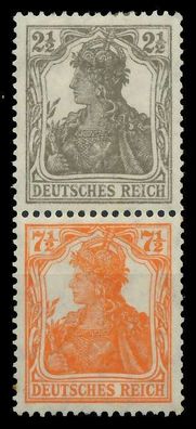 D-REICH Zusammendruck Nr S11b ungebraucht SENKR PAAR X79273A