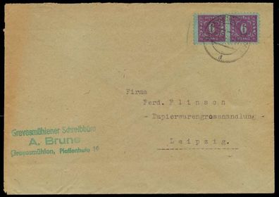 SBZ Mecklbrg VORP. Nr 10x BRIEF MEF X7953EE