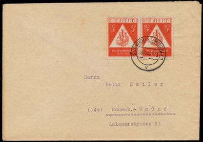 SBZ ALLG. Ausgaben Nr 228 BRIEF MEF X79544A