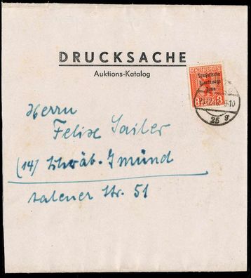 SBZ ALLG. Ausgaben Nr 202 BRIEF EF X795456