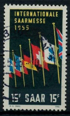 Saarland 1955 Nr 359 gestempelt X79DEDE