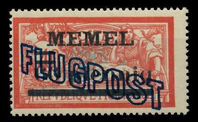 MEMEL 1921 Nr 40II postfrisch X7D8402