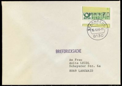 BRD ATM1-070 BRIEF EF Starnberger Springer X7E21DA
