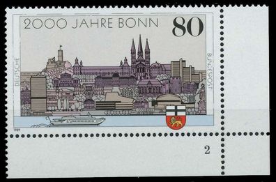 BRD 1989 Nr 1402 postfrisch Formnummer 2 X85A80E