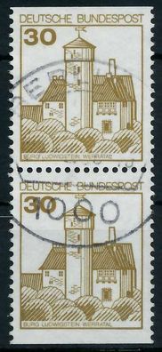BRD BUND Zusammendruck Nr 914CIu+914DIu gestempelt SENKR X9360CE