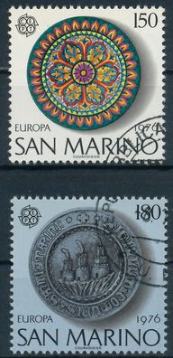 SAN MARINO 1976 Nr 1119-1120 gestempelt X04578A
