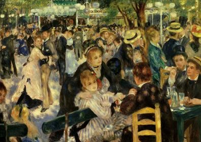 Tanz im Moulin De La Galette, Renoir