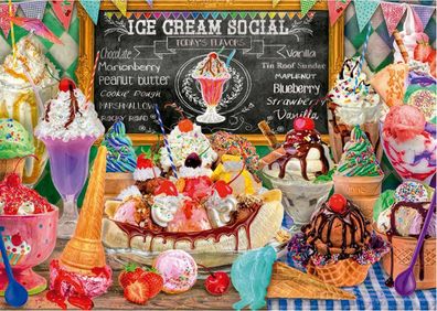 Sommerspaß in der Eisdiele