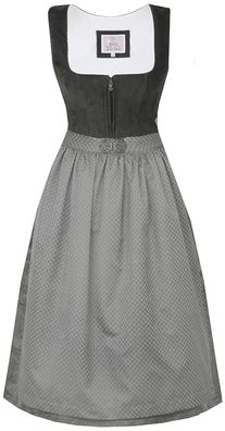 Dirndl Finningen 65cm Länge waldgrün - Größe: 36