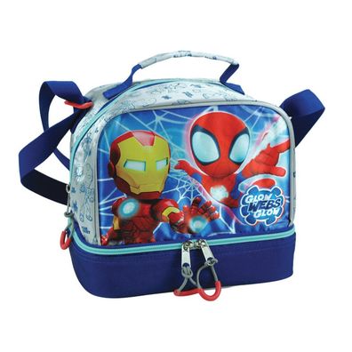 Spiderman Spiderman Spidey Glow Thermo Brotzeit-Tasche 21 cm