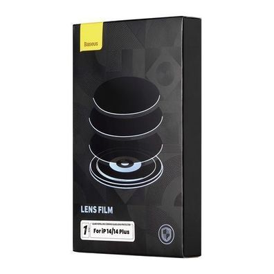 Baseus Schutzglas für iPhone 14/14 Plus Kamera - Transparent inkl. Reinigungskit