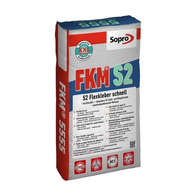 Sopro FKM 5555 S2 schnell 15kg zementärer Dünnbettkleber - Variation: 1