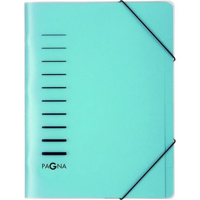 PAGNA Ordnungsmappe 6 Fächer blau