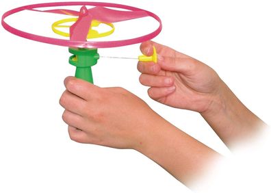 Paul Günther 1682 - Propellerspiel Twirly, Flugspiel für Kinder ab 4 Jahre, Rotor Dur