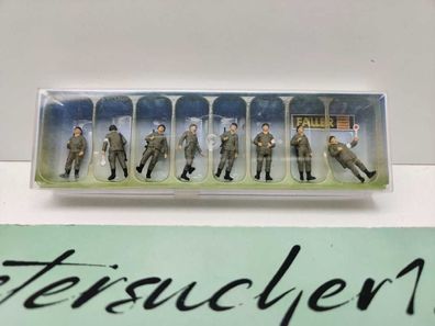 Faller H0 156002 Figuren-Set "Posten, Feldjäger, Verkehrsreg." / 8 Figurinen / OVP
