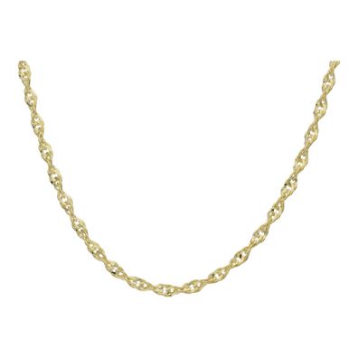 Goldkette 333 diamantiert Singapur 2,0 mm Made in Germany JL48-05-0159 JuwelmaLux
