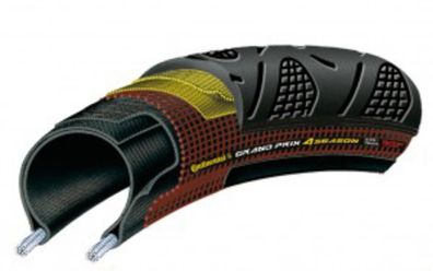 Reifen Conti Grand Prix 4-Season faltb. 28" 700x28C 28-622 schwarz Dura Skin