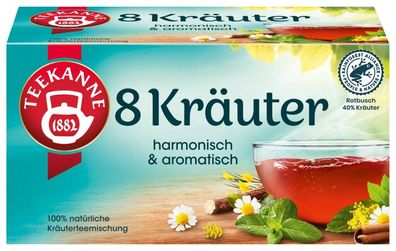 Teekanne 8 Kräuter Tee (40 g)