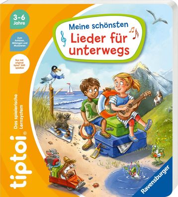 tiptoi® Meine schönsten Lieder für unterwegs, Liederbuch ab 3 Jahre (Liederbücher) Pa