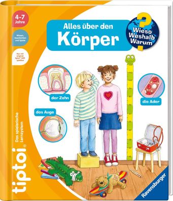 tiptoi® Wieso? Weshalb? Warum? Alles über den Körper, Buch für Kinder ab 4 Jahre Spir