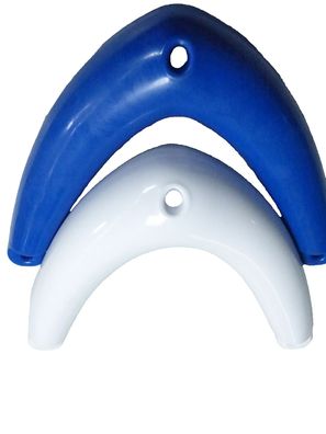 Bugfender 35 x 33 cm Fender Rammschutz Bug Bootsfender Boot in blau und weiß