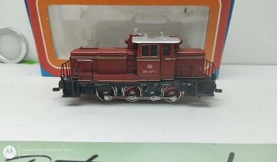 Märklin H0 AC 3065 / BR260 417-1 Diesellok / Rot / Telex / Analog / Blaue - OVP