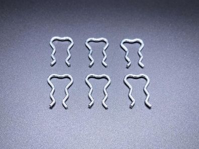 6x Halteklammer Einspritzdüse Injektor Rücklaufnippel BMW Audi VW OPEL Mercedes