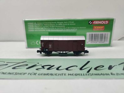 Arnold N DC HN6163 gedeckten Güterwagen / Bauart „Bremen“ / DB / OVP