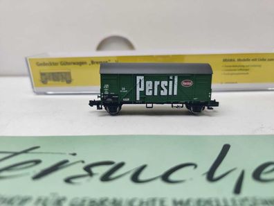 Brawa N DC 67216 gedeckten Güterwagen / Bauart Gms 35 / „Persil“-Werbebedruckung
