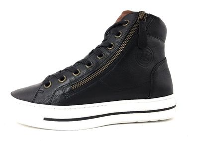 Paul Green 4024-027 Schwarz black/ cognac 02