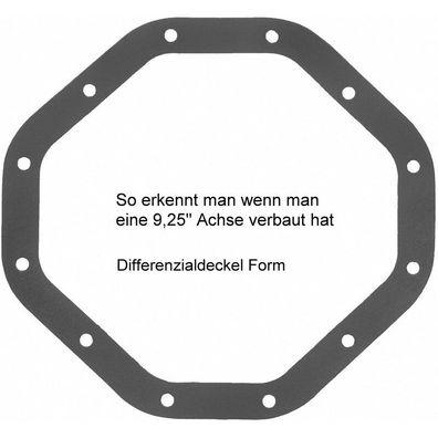 Differenzialdeckeldichtung RAM 1500 Bj:00-25 (Gen.4) (mit 9,25" 12-Bolt)