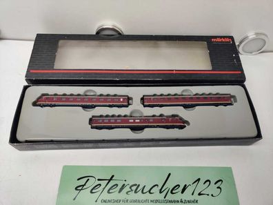 Märklin Z DC / 88720 / dreiteiligen Dieseltriebwagenzug / BR VT 08.5 / DB / Analog
