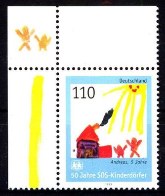 BRD 1999 Nr 2062 postfrisch ECKE-OLI X22BA7E