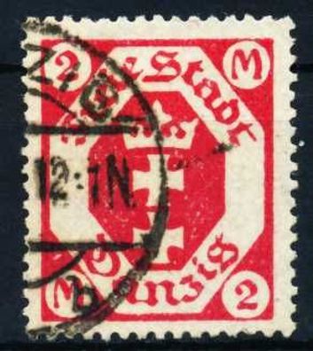DANZIG 1922 Nr 96X gestempelt X4D63BA