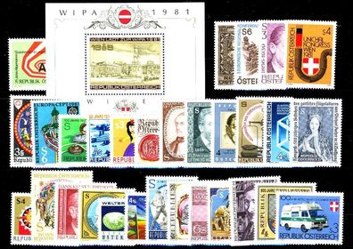 Österreich Nr 1664-1694 gestempelt Jahrgang S8946E6