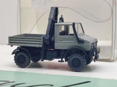 Wiking H0 647 03 27 Mercedes Benz "Unimog U1850" Ladekran / 1:87 / OVP