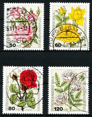 BERLIN 1982 Nr 680-683 zentrisch gestempelt X622D32