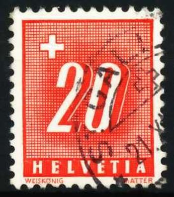 Schweiz PORTO Nr 57z gestempelt X631EC2