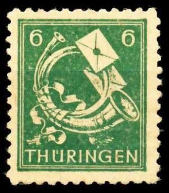 SBZ Thüringen Nr 95AYdz2 postfrisch X667B96