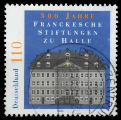 BRD 1998 Nr 2011 zentrisch gestempelt X6C924A