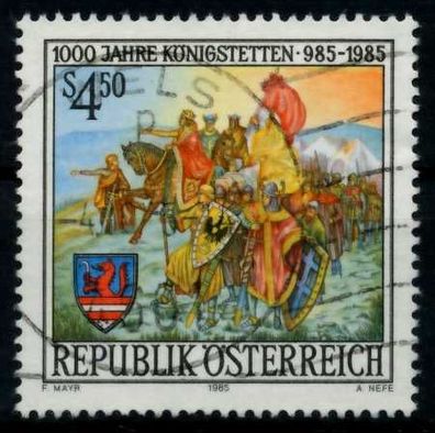 Österreich 1985 Nr 1825 zentrisch gestempelt X7026FE