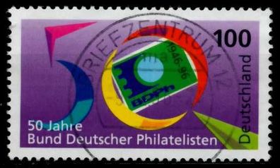 BRD 1996 Nr 1878 zentrisch gestempelt X72D01A