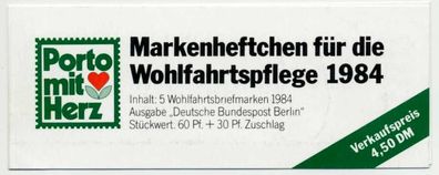 BERLIN Nr 725 Privatmarkenheftchen postfrisch MH X73ED6A