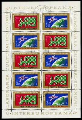 Rumänien Nr 3189KB-3190KB zentrisch gestempelt Kleinbg S0051D6